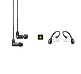 Shure AONIC 3 TRUE WIRELESS EARPHONE BUNDLE,  Ausinių ir belaidžių ausinių adapterio rinkinys (įvairių spalvų)