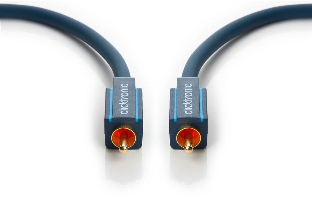 Clicktronic Casual 70446, Audio/Video RCA kabelis - jungtys