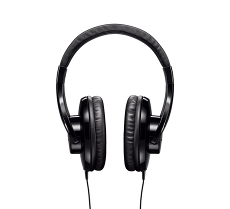 Shure SRH240A, profesionalios On-Ear tipo ausinės- priekis