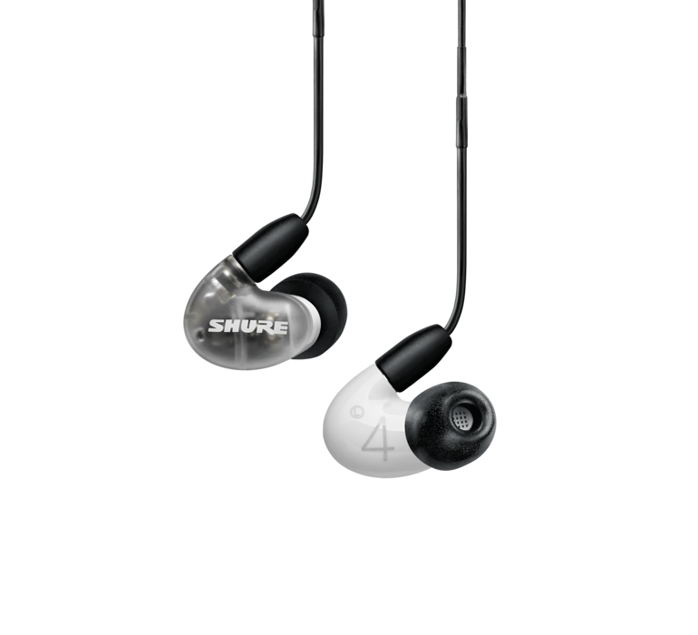 Shure AONIC 4, In-Ear tipo ausinės su išorinių garsų slopinimo funkcija (įvairių spalvų)- White