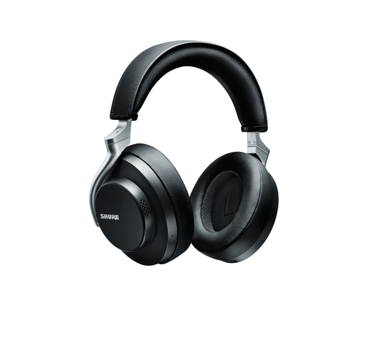 Shure AONIC 50, belaidės Over-Ear tipo ausinės su išorinių garsų slopinimo funkcija (įvairių spalvų)- juoda