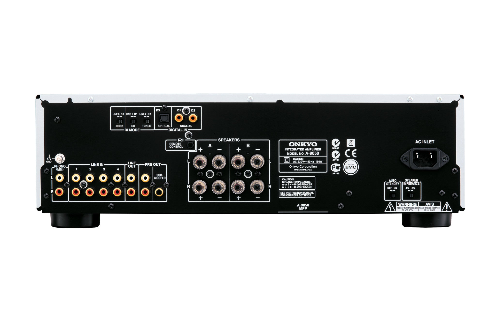 Stereo integruotas resyveris Onkyo A-9050 2.1, 2x75W Stereo Onkyo AUTOGARSAS.LT