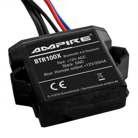 AMPIRE BTR100X, Bluetooth imtuvas su automatiniu nuotolinio valdymo pultu, RCA, aptX™