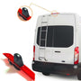 Ampire KV-TRANSIT-4G, Ford Transit galinio vaizdo kamera su stabdžių žibintu - montavimas