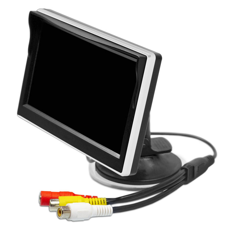 Ampire RVM051, TFT- Monitorius - jungtys