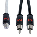 Ampire X30S, (30 cm) signalinis audio Y RCA kabelis- jungtys