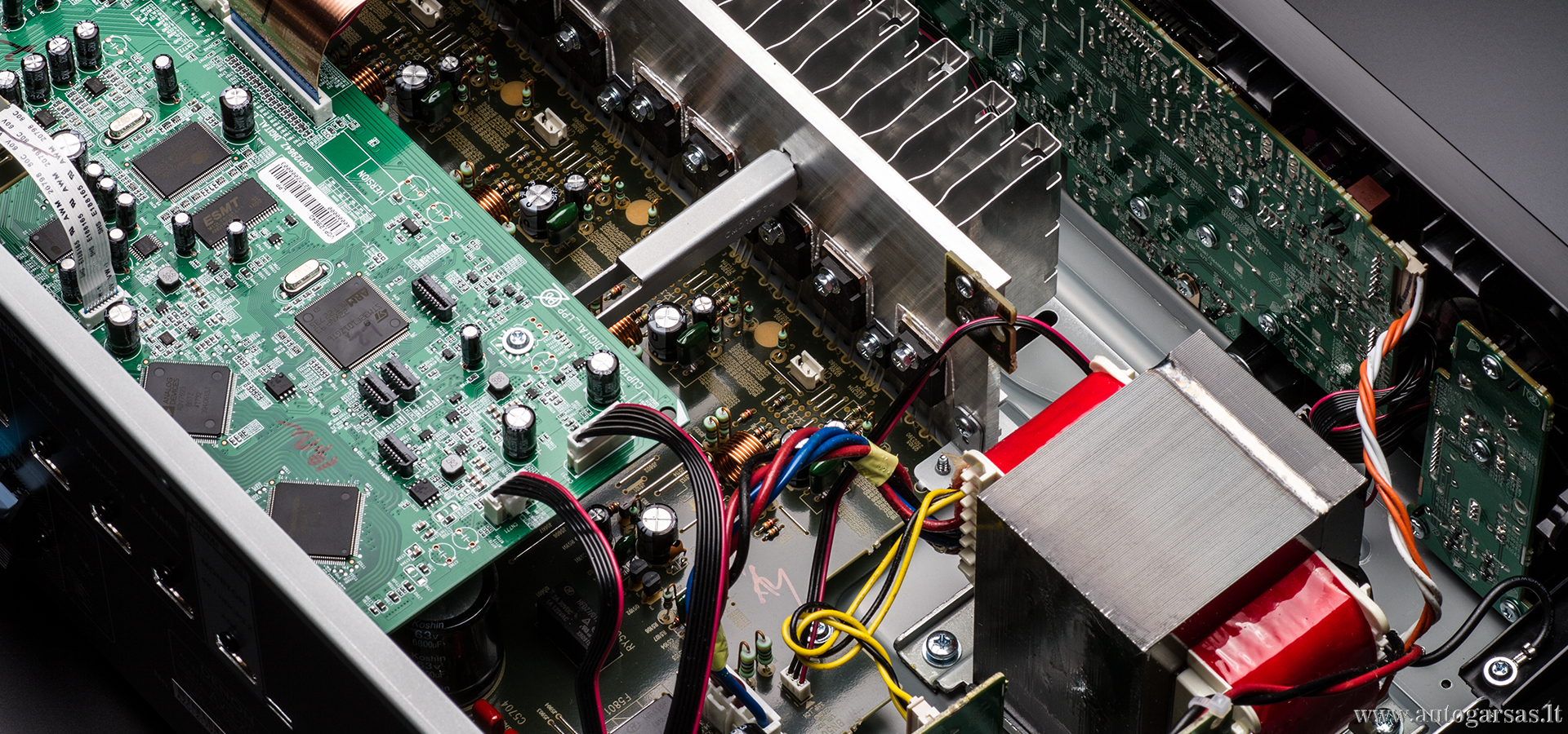 AV resyveris Denon  AVR-X550BT 5.2 kanalo namų kino stiprintuvas 5x130W su Bluetooth Namu kinas Denon AUTOGARSAS.LT