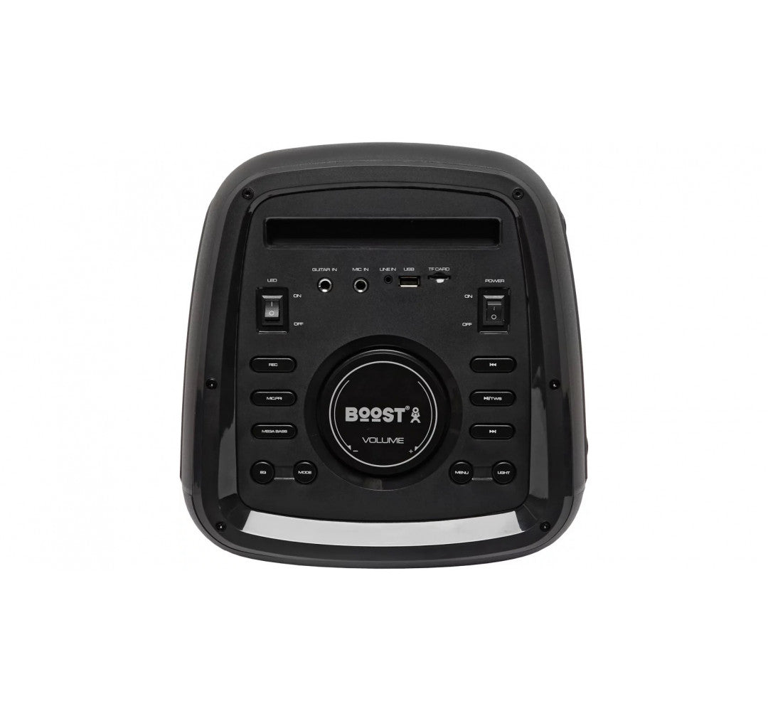 BOOST JUPITER 6000, belaidė garso kolonėlė su akumuliatoriumi