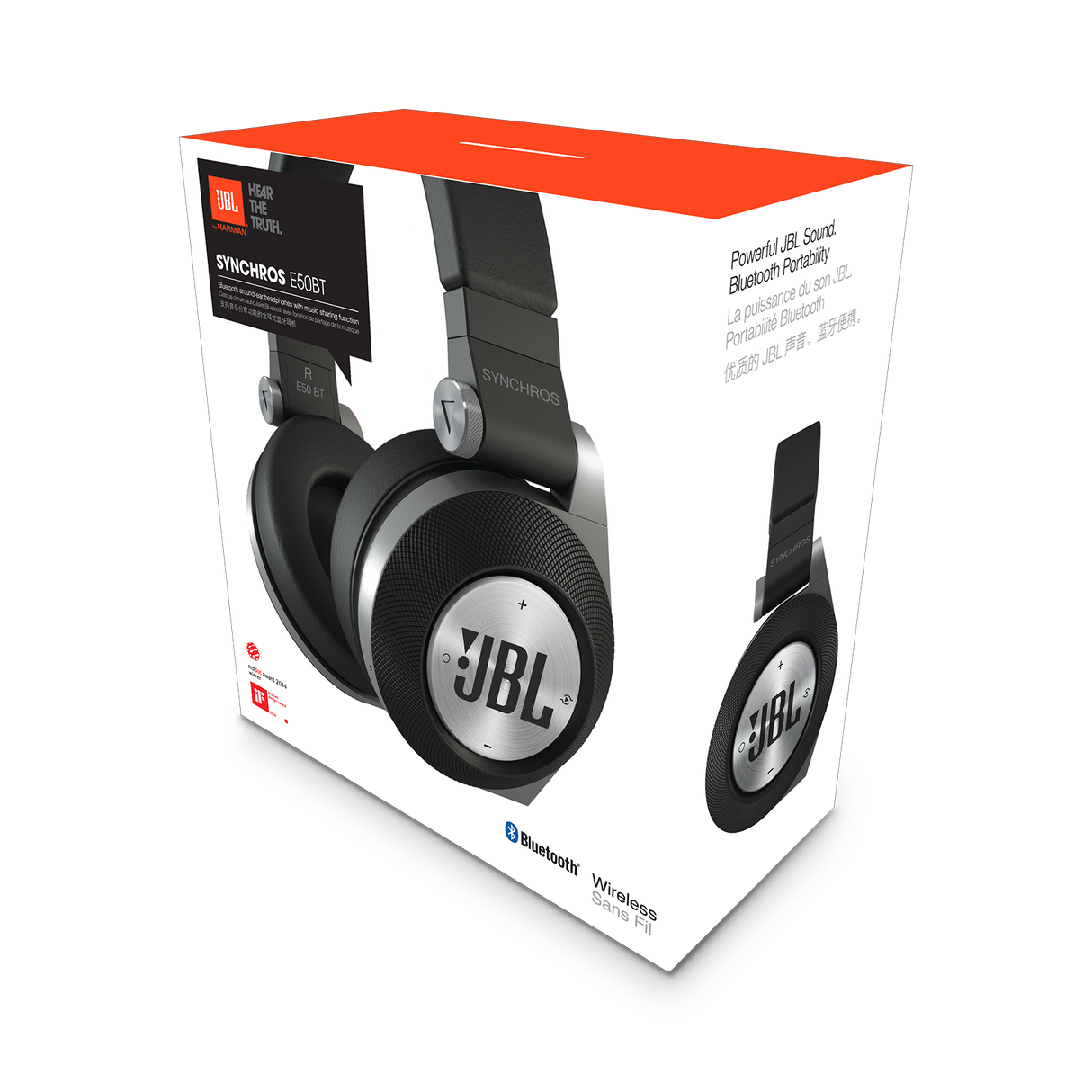 Belaidės ausinės JBL Synchros E50BT Ausinės JBL AUTOGARSAS.LT