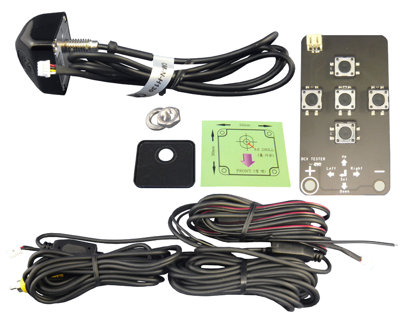 Navlinkz CAM-N-H130, galinio vaizdo kamera- komplektas