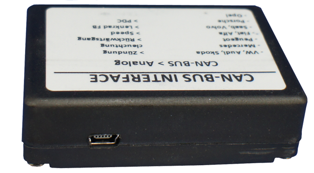 CAN-bus CX-401, Interfeisas