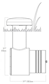 Žemų dažnių kolonėlė skirta laukui Monitor Audio Climate Garden CLG-W12 Kolonėlės Monitor Audio AUTOGARSAS.LT
