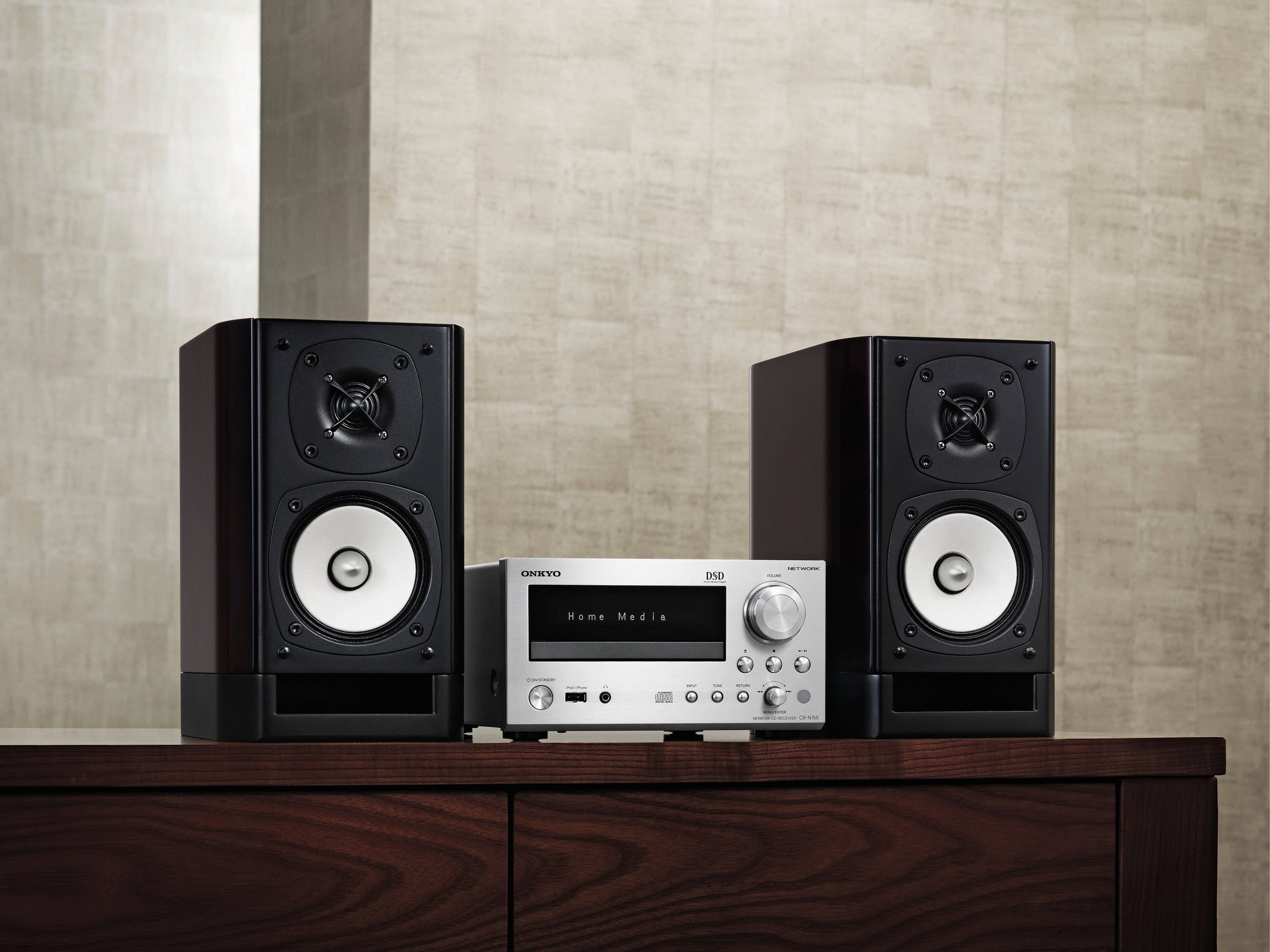 Tinklinis CD resyveris Onkyo CR-N765 Stiprintuvai Onkyo AUTOGARSAS.LT