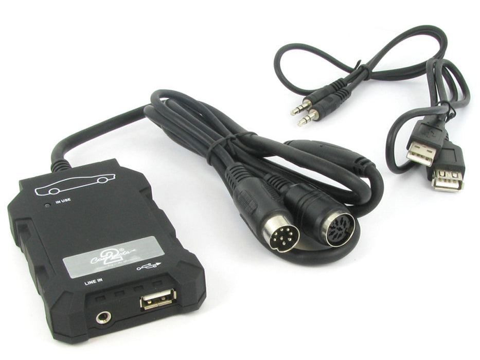 Automobilinis USB/SD adapteris CTAHYUSB001, skirtas Hyundai (8-pin) AV/USB/AUX/BT adapteriai Connects AUTOGARSAS.LT
