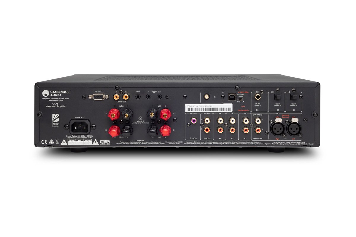 Cambridge Audio CXA81, Integrated stereo amplifier with DAC