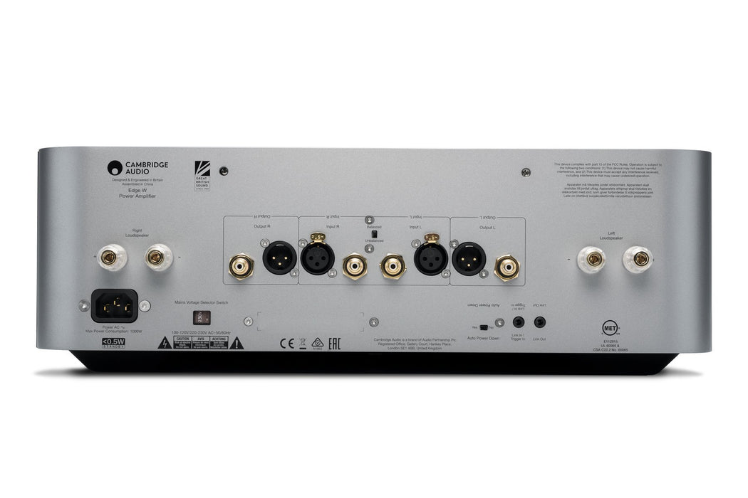 Stereo galios stiprintuvas Cambridge Audio Edge W Stiprintuvai Cambridge AUTOGARSAS.LT