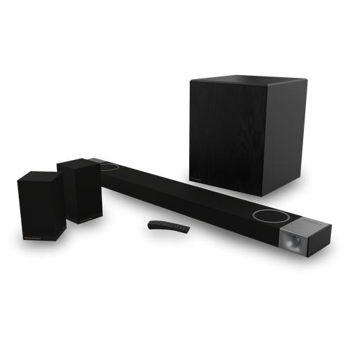 Klipsch Cinema 1200 Dolby Atmos, Soundbaras su erdvinio garso sistema