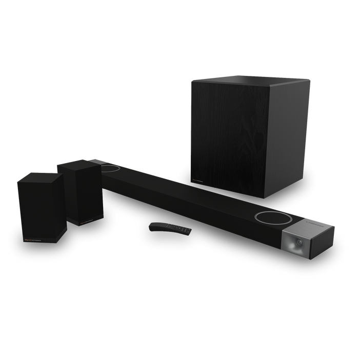 Klipsch Cinema 1200 Dolby Atmos, Soundbaras su erdvinio garso sistema