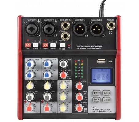 Citronic CSM-4 kompaktiškas mikšerinis pultas