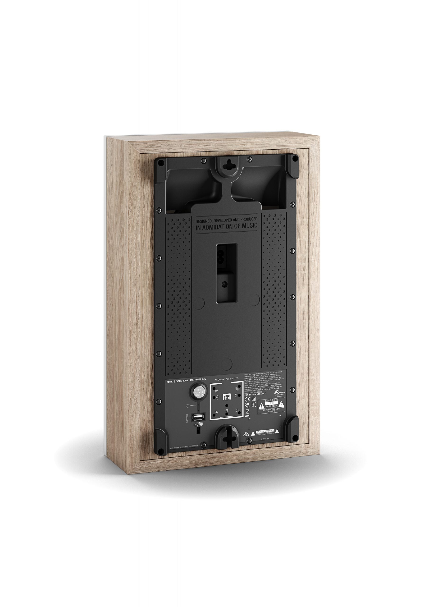 DALI OBERON ON-WALL C, sieninė garso kolonėlė (įvairių spalvų)- galas