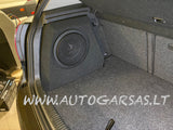 VW Golf subvuferio ir stiprintuvo montavimas Autogarsas.lt