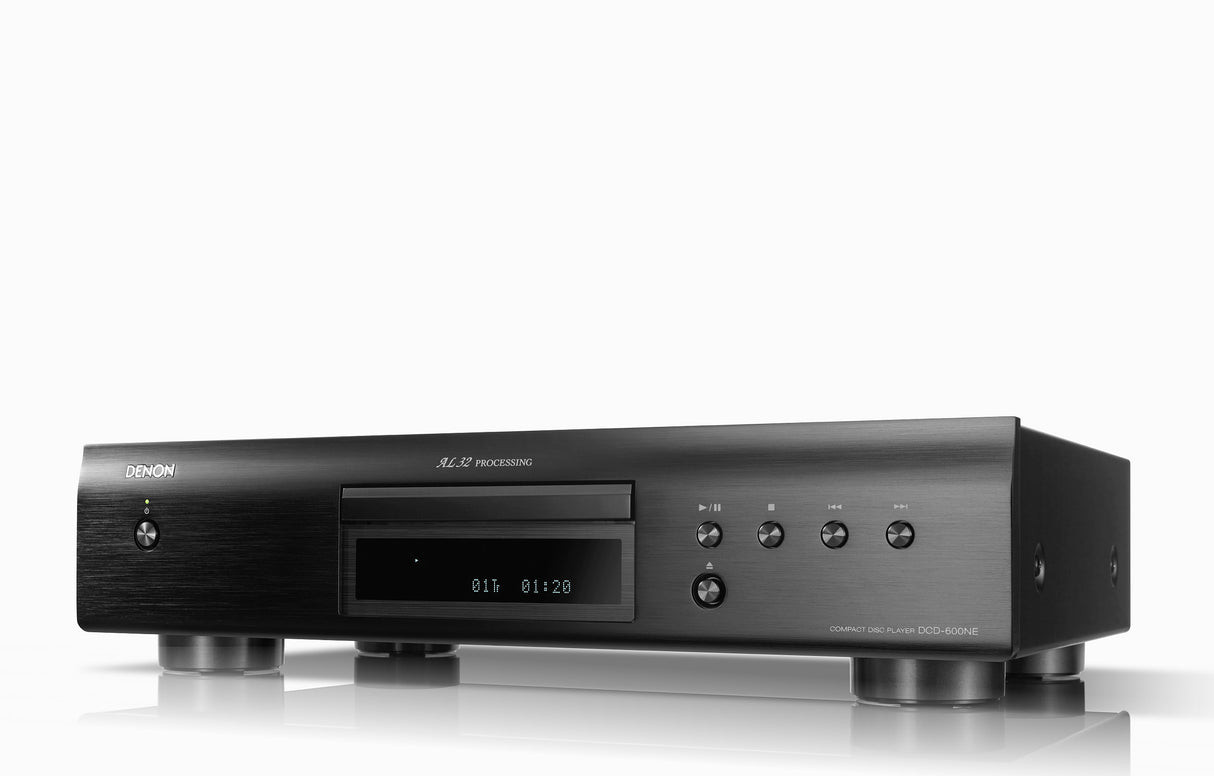 Denon DCD-600NE, CD grotuvas su AL32 Processing technologija- kampas