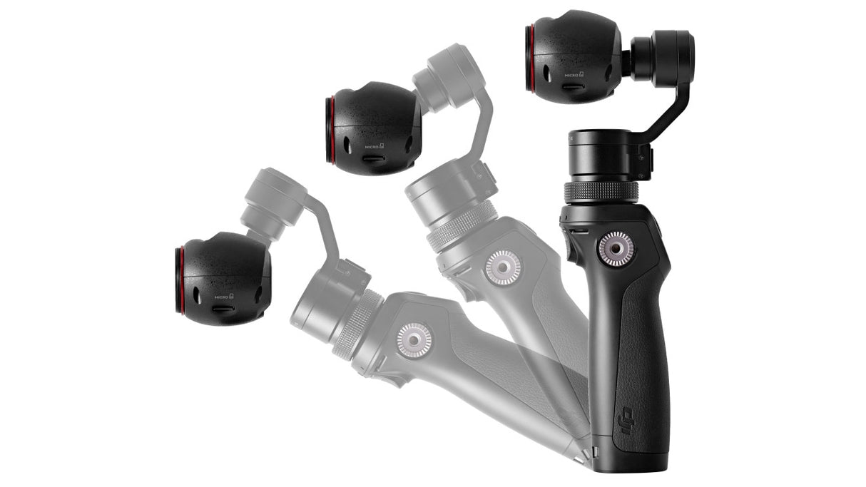 Kamera su elektroniniu stabilizatoriumi DJI Osmo 4K, Dovana +2 baterijos, +16GB atminties kortelė Kameros DJI AUTOGARSAS.LT