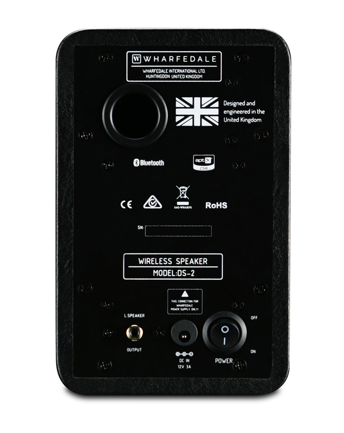 Wharfedale DS-2, belaidė Bluetooth kolonėlių sistema (įvairių spalvų)- galia