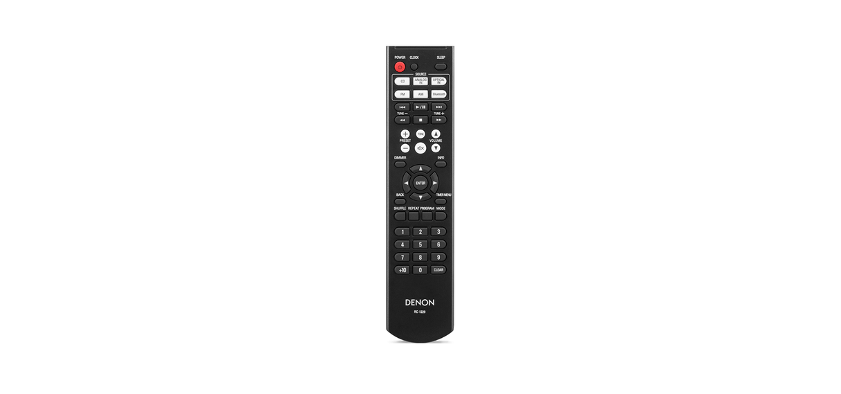 Denon D-T1, Stereo Radijo imtuvas su CD ir kolonėlėmis (įvairių spalvų)- pultas