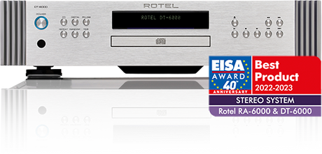 Rotel DT-6000, CD grotuvas su DAC (įvairių spalvų)- EISA