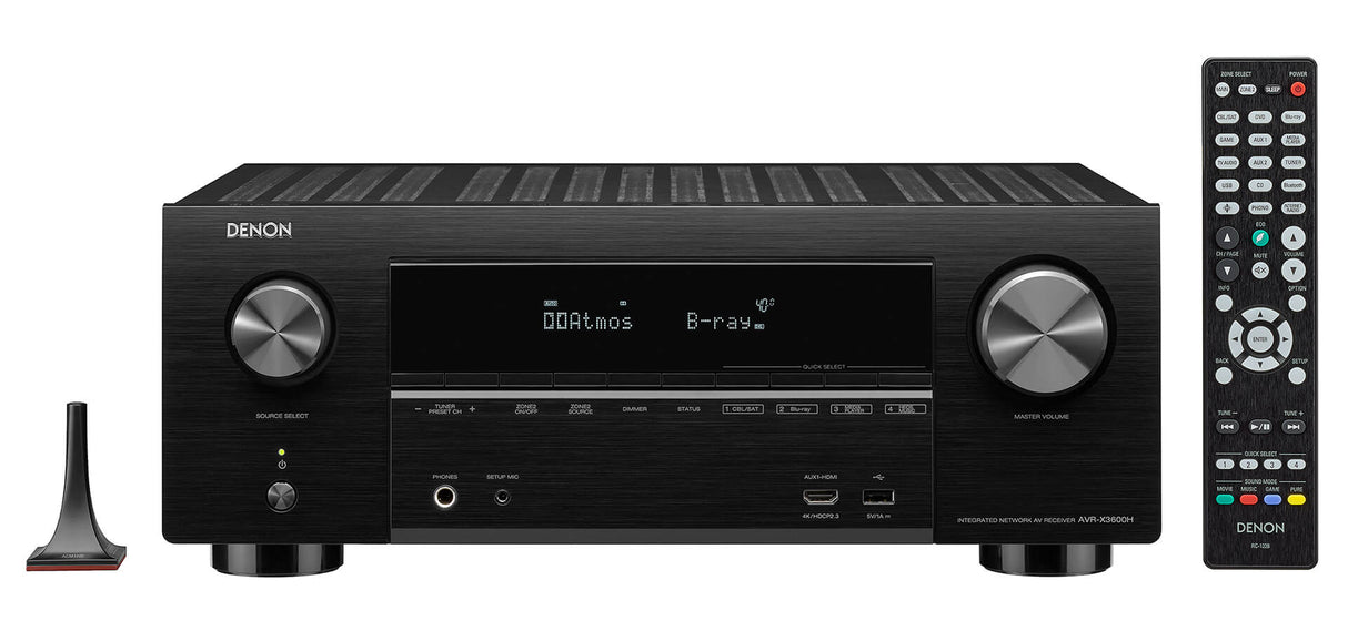 AV resyveris Denon AVR-X3600H 7.2 kanalo namų kino stiprintuvas 7x105W Namu kinas Denon AUTOGARSAS.LT