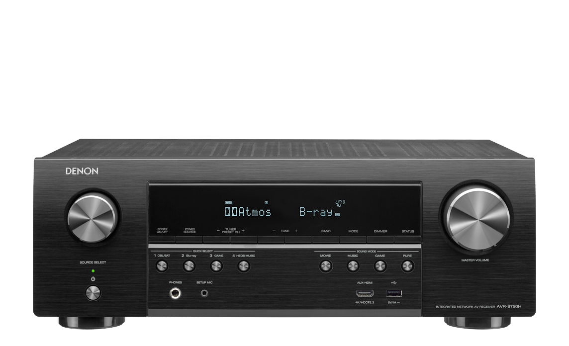 Denon AVR-S750H, AV resyveris- stiprintuvas