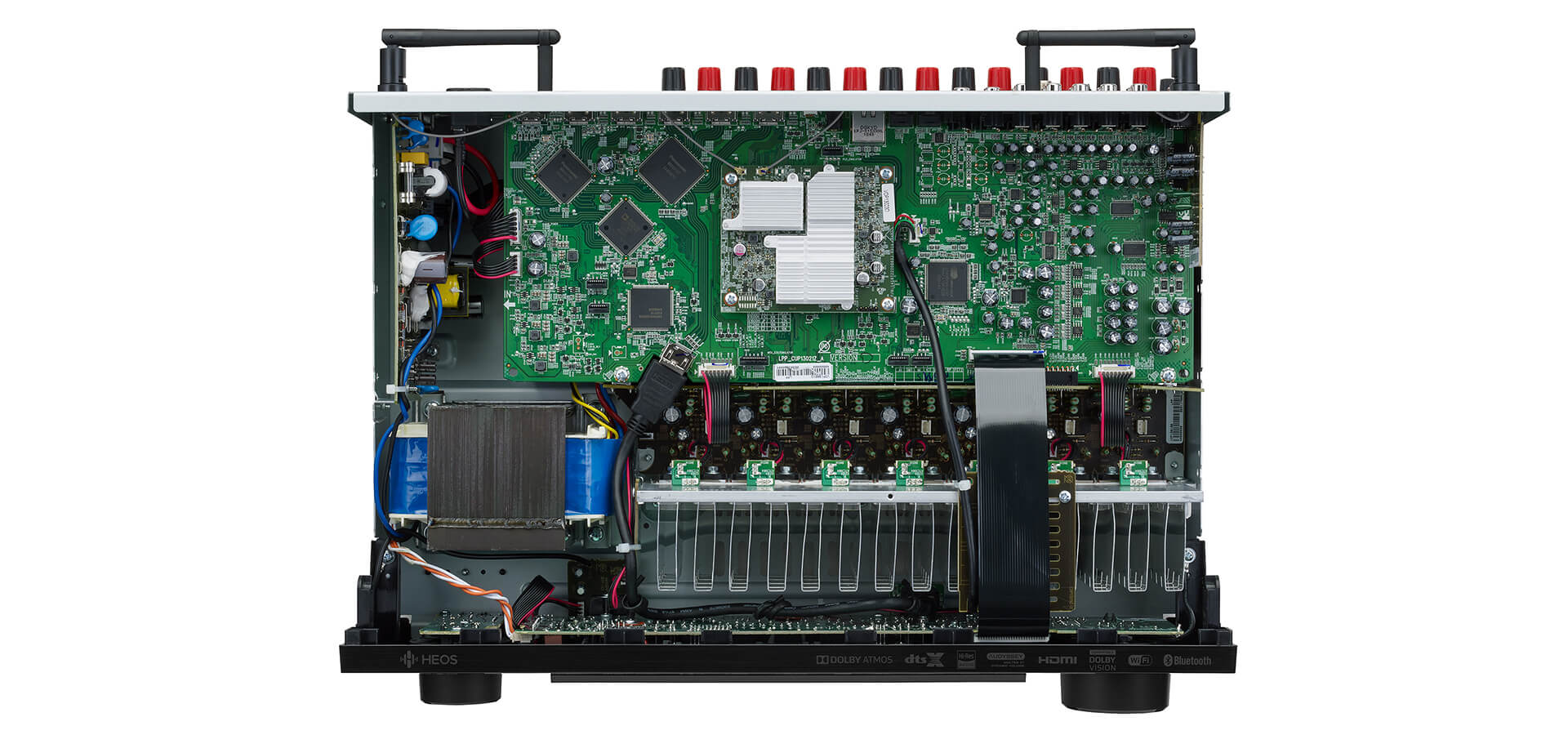 AV resyveris Denon AVR-X1600H 7.2 kanalo namų kino stiprintuvas 7x145W Namu kinas Denon AUTOGARSAS.LT