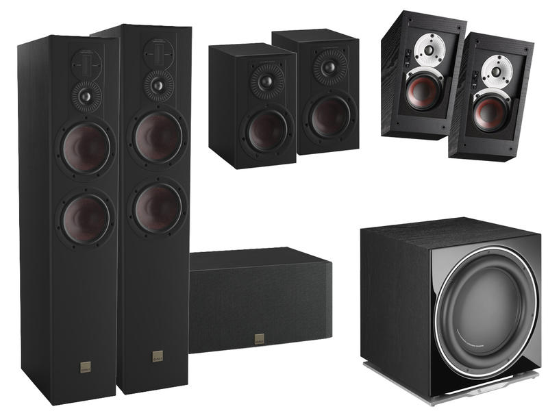 Dali OPTICON 6 MK2 5.1.2, Namų kino kolonėlių komplektas