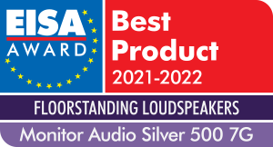 Eisa apdovanojimas Monitor Audio Silver