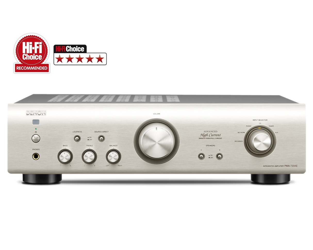 Integruotas stereo resyveris DENON PMA-720AE, 2x85W Stereo Denon AUTOGARSAS.LT