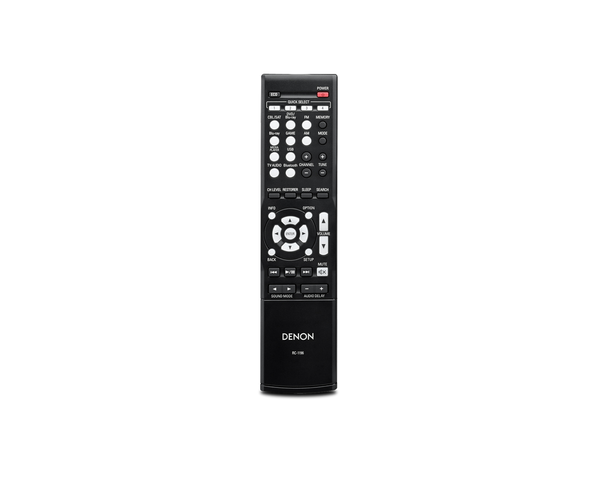 AV resyveris Denon AVR-X520BT 5.2 HD, 5x130W su Bluetooth Namu kinas Denon AUTOGARSAS.LT