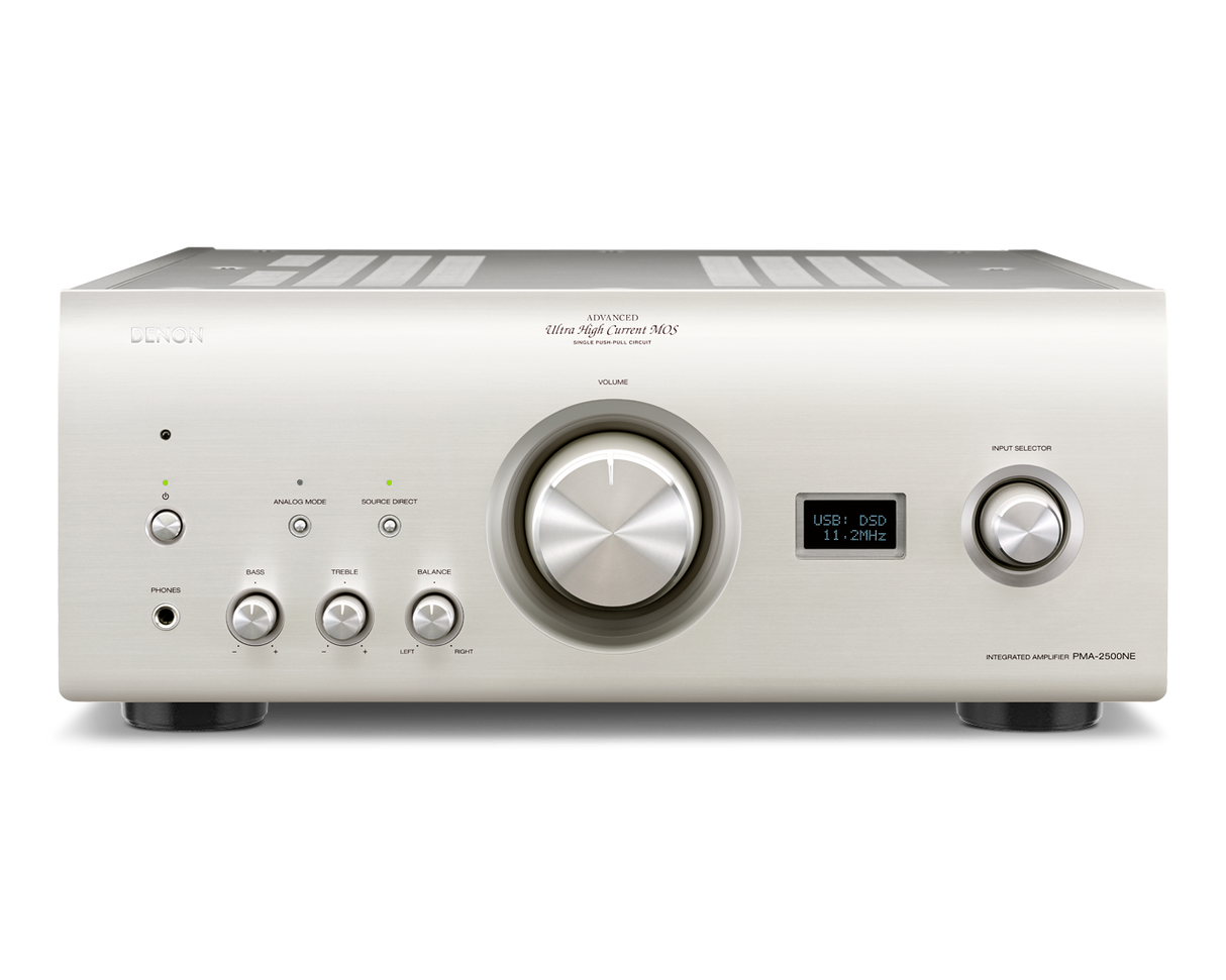 Integruotas stereo stiprintuvas Denon PMA-2500NE, 2x160W, USB-DAC Stereo Denon AUTOGARSAS.LT