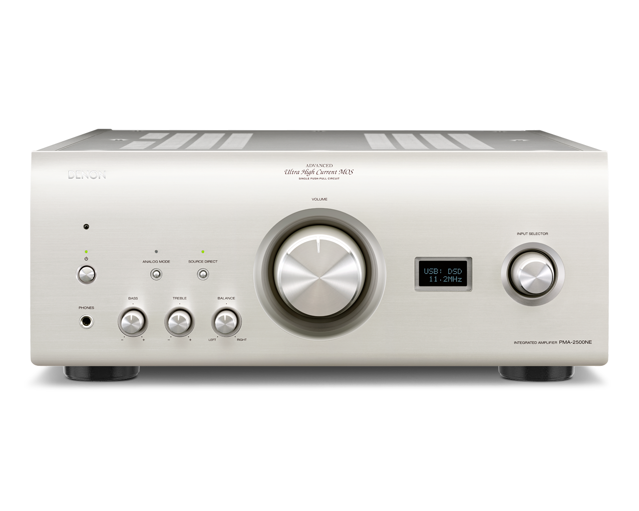 Integruotas stereo stiprintuvas Denon PMA-2500NE, 2x160W, USB-DAC Stereo Denon AUTOGARSAS.LT