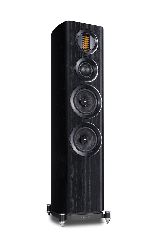 Wharfedale Evo 4.3, grindinė garso kolonėlė (įvairių spalvų)- juoda