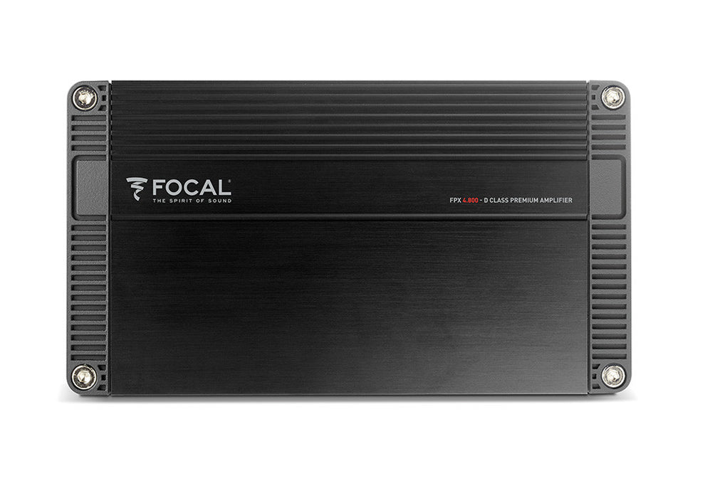 4 kanalų D klasės garso stiprintuvas Focal PERFORMANCE FPX 4.800 Stiprintuvai Focal AUTOGARSAS.LT