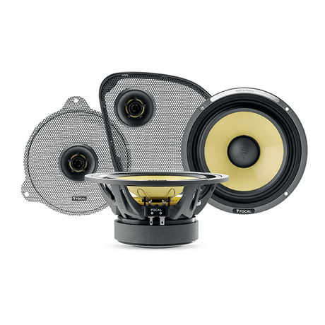 Focal HDK 165 - 2014 UP, komponentiniai garsiakalbiai motociklui
