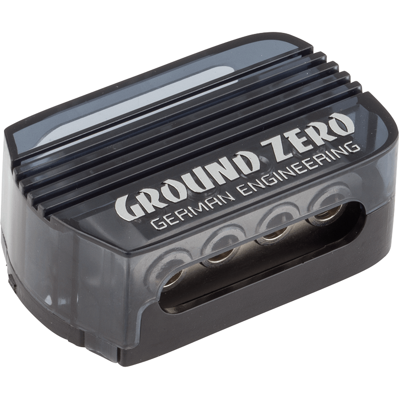 Ground Zero GZDB 3.50/4.20, saugiklių laikiklis su akumuliatoriaus terminalu 