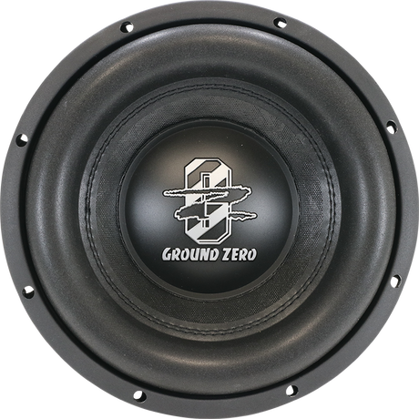 Ground Zero GZRW 25-D2, automobilinis žemų dažnių garsiakalbis- priekis