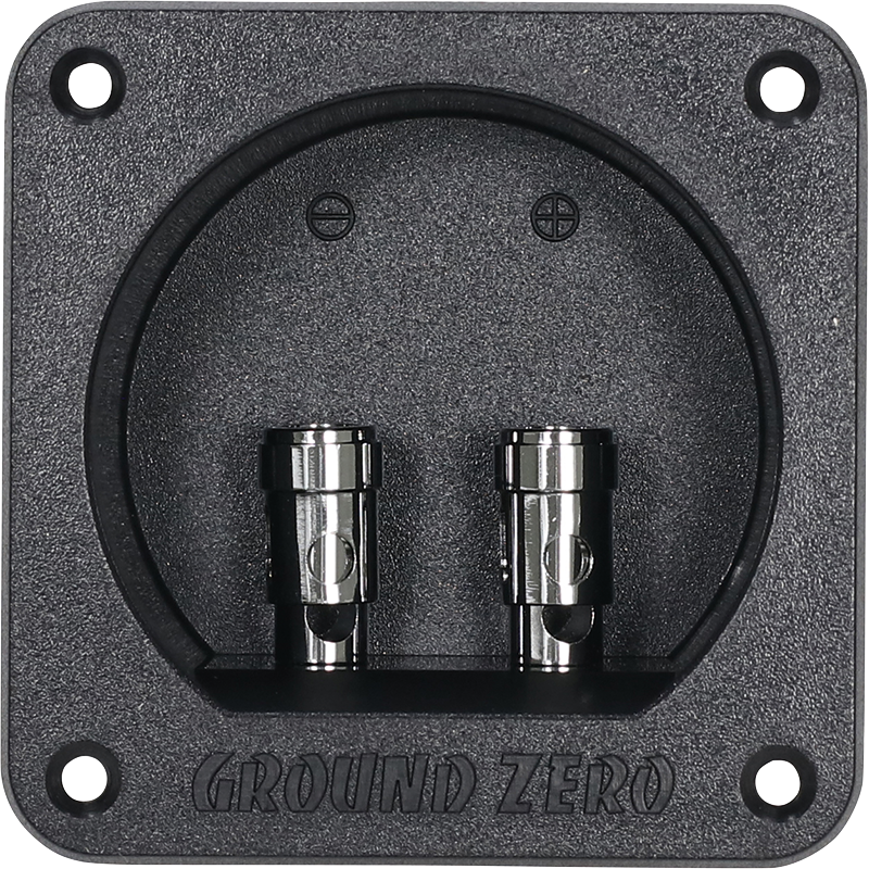 Ground Zero GZST 2S, 2-pin garsiakalbio terminalas