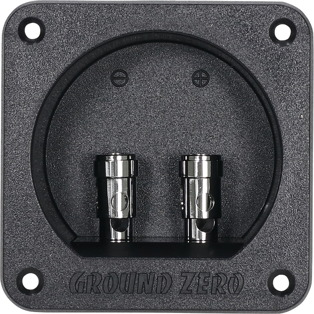 Ground Zero GZST 2S, 2-pin garsiakalbio terminalas