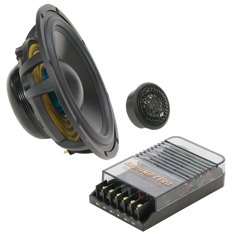 Ground Zero GZUC 165.2SQ, komponentinė automobilinių garsiakalbių sistema