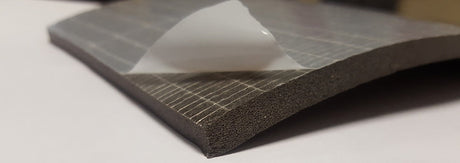 Garso izoliacija DUCT 10 iš pūstos gumos, 10mm