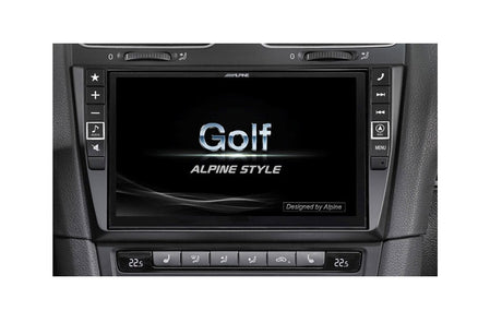 Navigacinė sistema Alpine X901D-G6, skirta VW golf 6 GPS navigacija Alpine AUTOGARSAS.LT