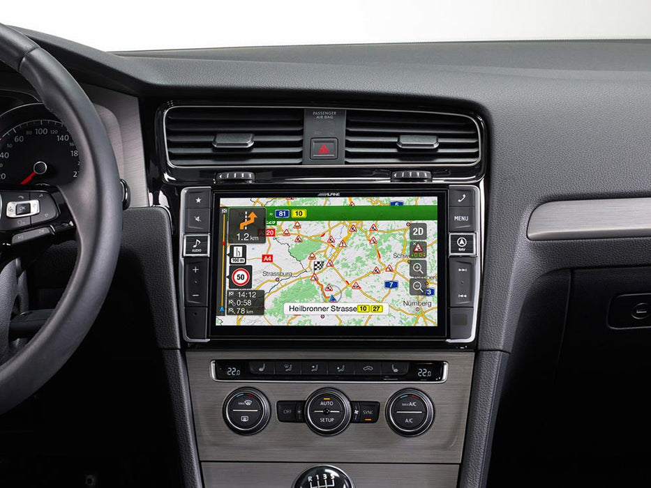 Navigacinė sistema Alpine X901D-G7, skirta VW golf 7 GPS navigacija Alpine AUTOGARSAS.LT
